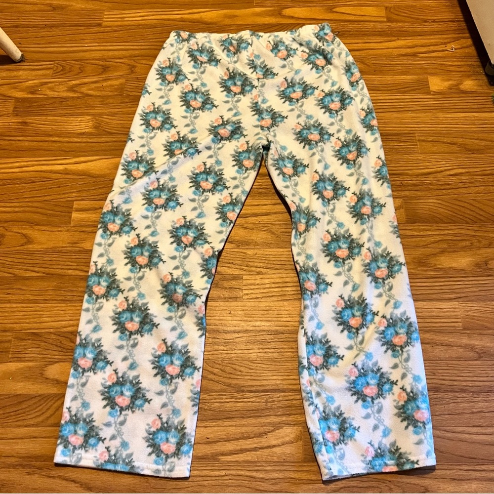Floral Print Women's Pajama Bottoms